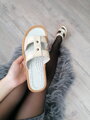 Offene Damen Hausschuhe Modell 4 beige