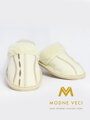 Warme Damen Pantoffeln Modell 27 beige
