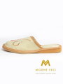Moderne Damen Hausschuhe Modell 32 beige