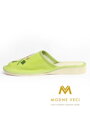 Moderne Damen Hausschuhe Modell 34 grün