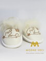 Warme Damen Pantoffeln Modell 49 Süßes Mädchen braun