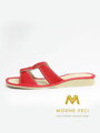 Offene Damen Hausschuhe Modell 5 rot