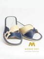 Offene Damen Hausschuhe Modell 8 blau