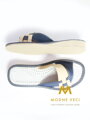 Offene Damen Hausschuhe Modell 8 blau