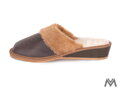 Warme Damen Pantoffeln Modell  42 schwarz mit Absatz