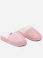 Isolierte Damenhausschuhe in der Farbe Babyrosa C62-45
