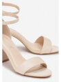 Damskie wygodne sandały 100-270 BEIGE