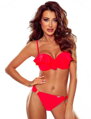 Einfarbiger Badeanzug CARMEN-GF,02 K neonrot