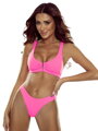 Zweiteiliger Damen-Badeanzug MIA-G „R“ neonpink