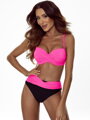 Zweiteiliger Damen-Badeanzug EVITA-GX „C/R“ neonpink