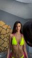 Damen Badeanzug BH VSB IBIZA neongelb