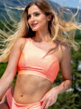 Zweiteiliger Damen Badeanzug VSB JULIE orange