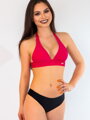 Zweiteiliger Badeanzug VSB TENERIFE schwarz + pink