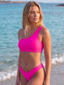 Zweiteiliger Damen-Badeanzug VSB JULIE neonpink