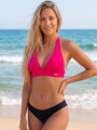 Zweiteiliger Badeanzug VSB TENERIFE schwarz + pink