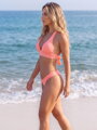 Damen-Zweiteiler-Badeanzug VSB TENERIFE lachsfarben