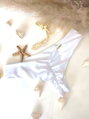 Damen-Bikinihose Brazilian VERSABE weiß