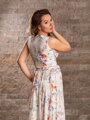 VERSABE Damen MAXI Kleid VS-SA 1905 Blumenmuster