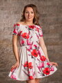 VERSABE Damen Sommerkleid VS-SA 1909 Mohnblume