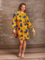 VERSABE Damen Kleid VS-SA-1912 Blumenmuster