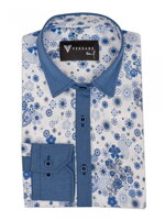 Dámská košile Slim Fit VS-DK1903 modrá