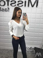 Dámské kalhoty FREESIA černé/béžová 