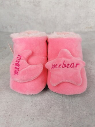 Mädchen Krabbelschuhe Mebear rosa