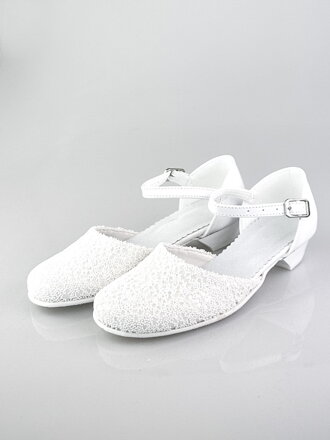 Mädchenschuhe für die 1. Heilige Kommunion weiß 189