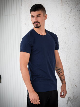Herren T-Shirt VERSABE aus BIO-Baumwolle 03 dunkelblau VS-PT1803