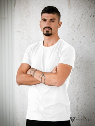 Herren T-Shirt VERSABE aus BIO-Baumwolle 05 weiß VS-PT1804