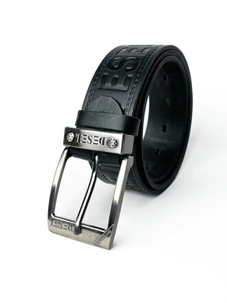 Ledergürtel DESEL für Herren, schwarz, 4 cm