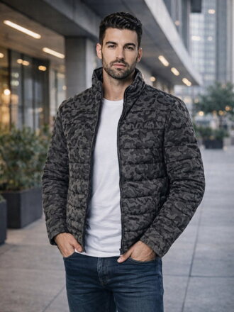 Herren Übergangsjacke im Army-Stil KJ1663