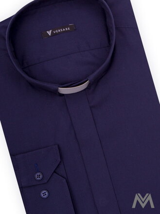 VERSABE Priesterhemd VS-PK 1849K dunkelblau