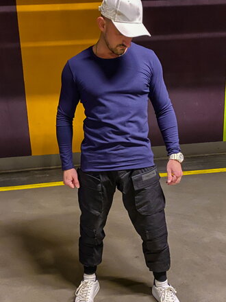 Langärmliger Vorhemd Versabe für Herren VS-PN-1902 dunkelblau