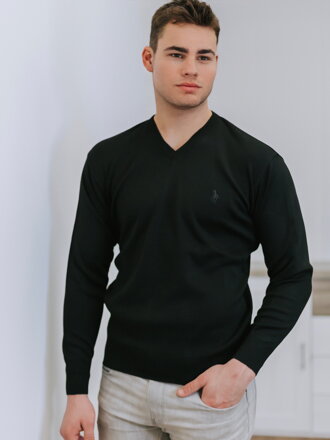 Man Pullover schwarz 02