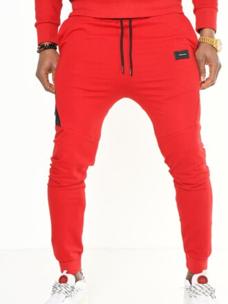 Stylische Herren-Jogginghose GERENZO rot