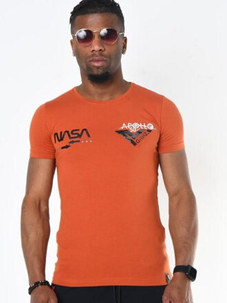 Herren T-Shirt NASA orange