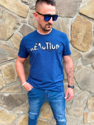Herren T-Shirt REACTION blau