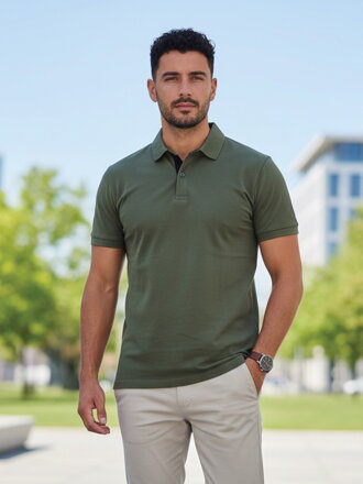 Sportliches-Poloshirt VSB VUGO grün