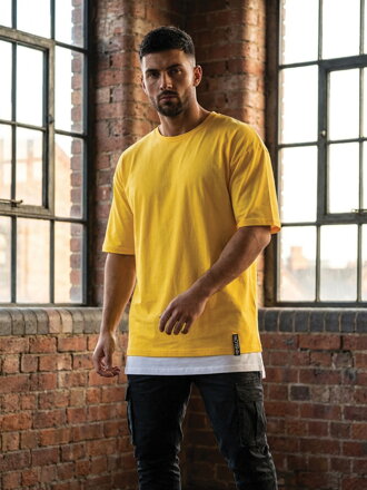 Trendiges T-Shirt VSB BASIC gelb