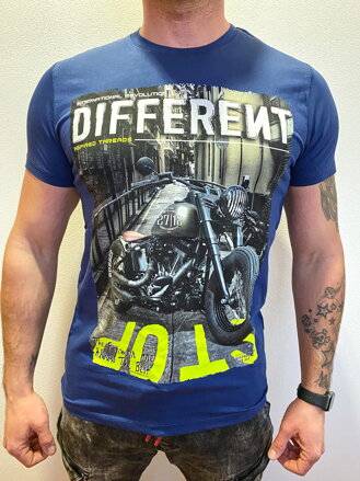 Herren T-Shirt DIFFERENT - königsblau