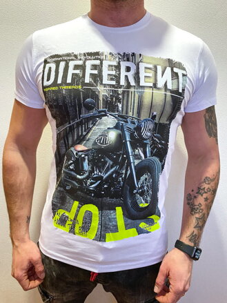 Herren T-Shirt DIFFERENT - weiß