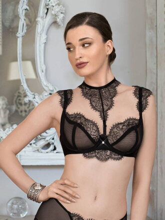 Damen BH Roža Idrisa Soft schwarz