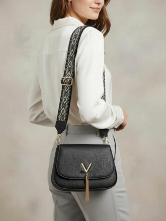 Moderne Crossbody Tasche schwarz