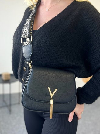 Moderne Crossbody Tasche schwarz