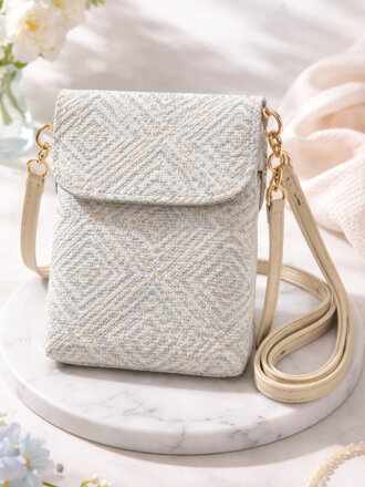 Dámska letná kabelka v babyblue farbe