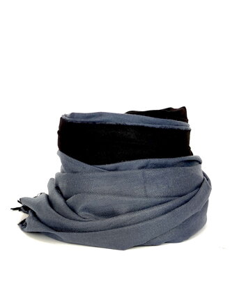 Zweifarbiger Pashmina-Schal für Damen ZZ-217