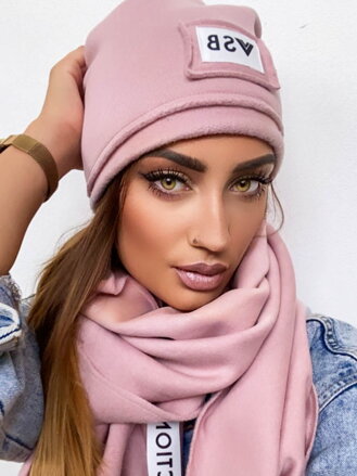 Damen Jogginghose VSB Mütze rosa