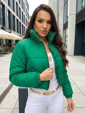 Übergangs-Taillenjacke in Grün