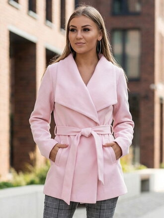 Damen Frühlingsmantel VS-DK2001 rosa